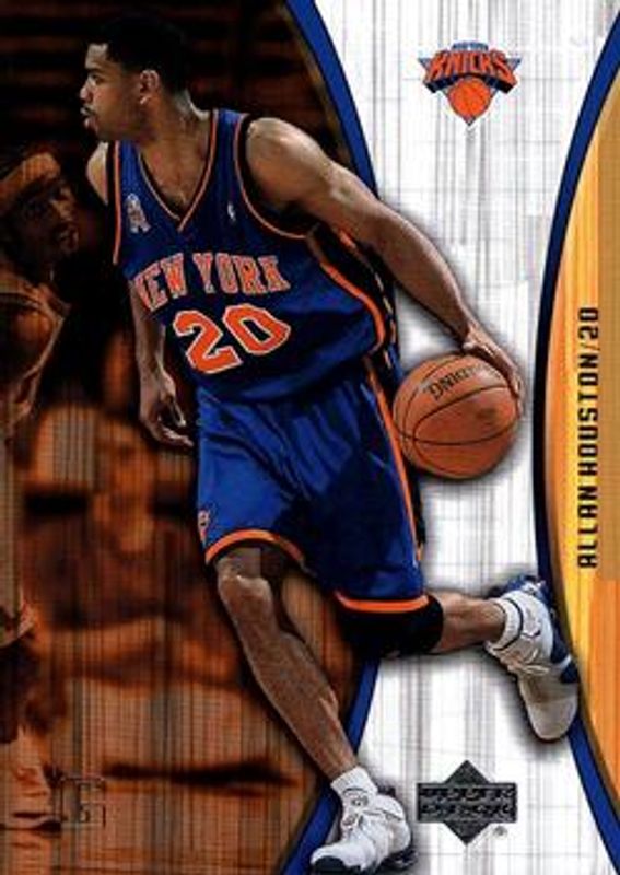 Allan Houston 2002 Upper Deck Hardcourt #57 Base /1999 RAW