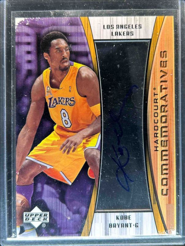 Kobe Bryant 2002 Upper Deck Hardcourt #KB-C Autographs /23 RAW