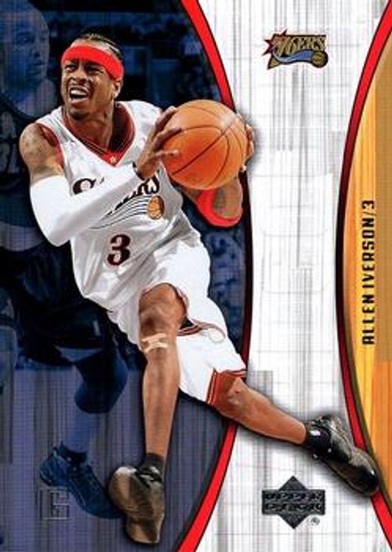 Allen Iverson 2002 Upper Deck Hardcourt #63 Base /1999 RAW