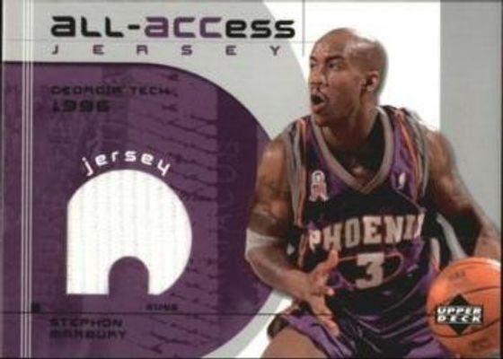 2002 Upper Deck #A-SM All Access Jerseys