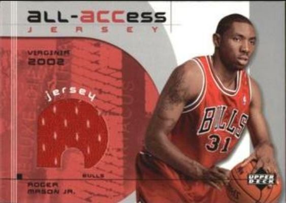 2002 Upper Deck #A-RM All Access Jerseys