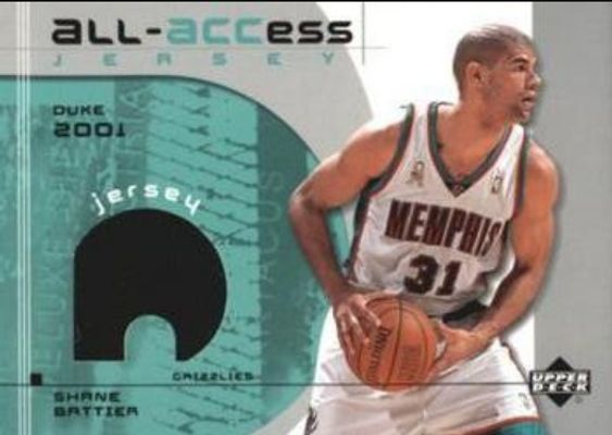 2002 Upper Deck #A-SB All Access Jerseys