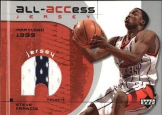 2002 Upper Deck #A-SF All Access Jerseys