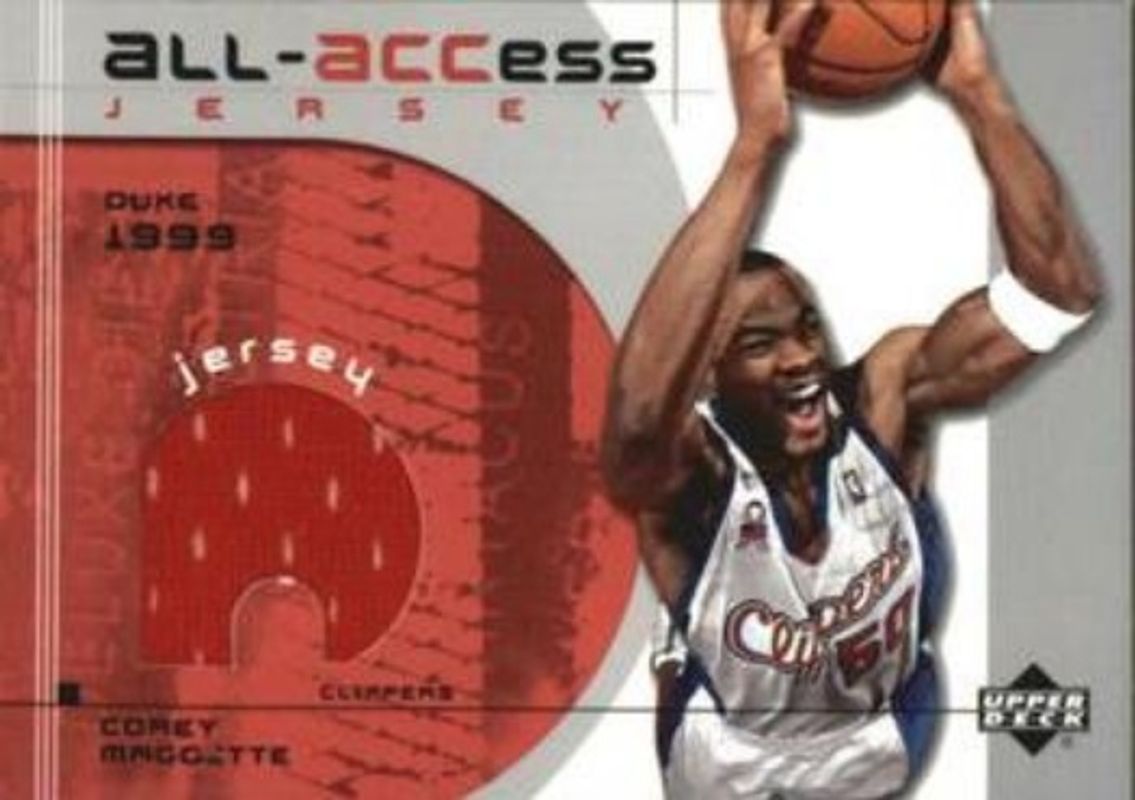 Corey Maggette 2002 Upper Deck #A-CM All Access Jerseys RAW