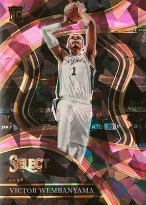 2023 Select #288 Courtside Pink Cracked Ice /99