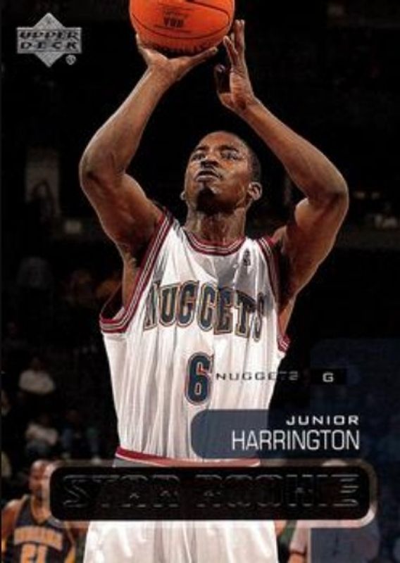 Junior Harrington 2002 Upper Deck #418 Base Rookie RAW