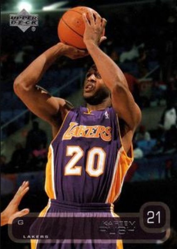 Kareem Rush 2002 Upper Deck #283 Base Rookie RAW