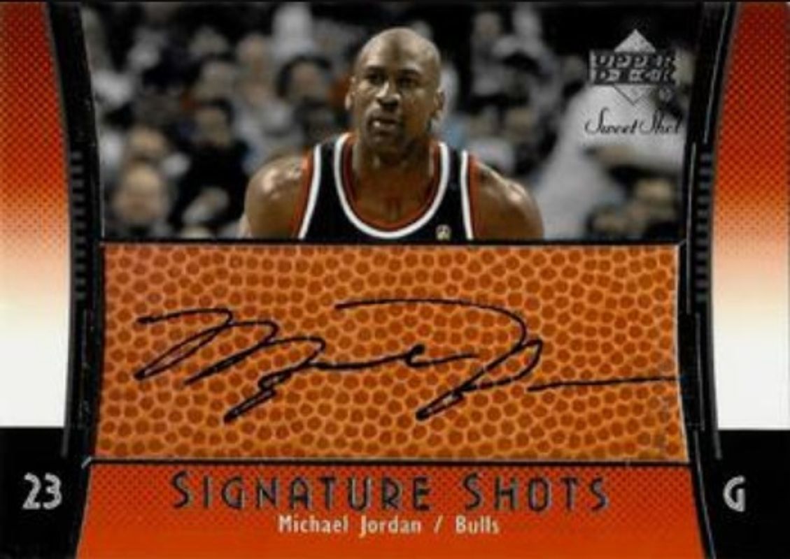 Michael Jordan 2003 Upper Deck Sweet Shot #MJ Signature Shots RAW