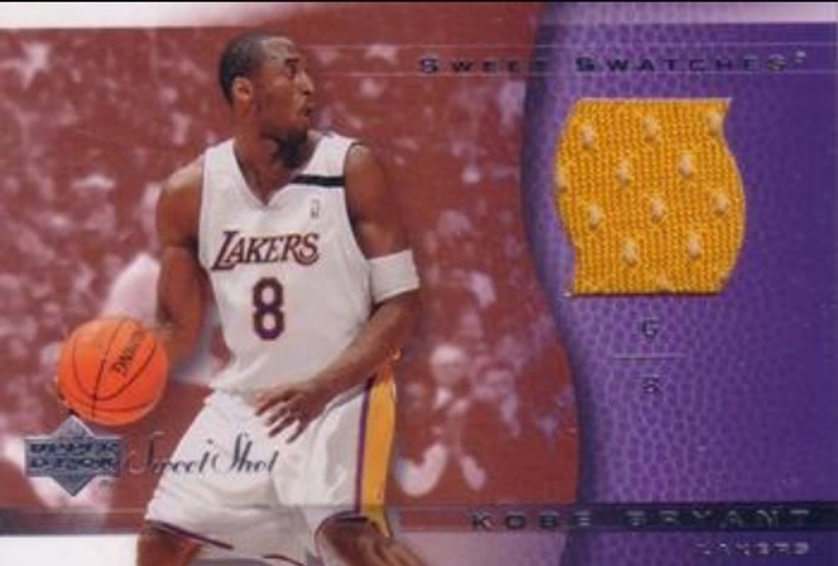 Kobe Bryant 2003 Upper Deck Sweet Shot #KB-SS Sweet Swatches RAW