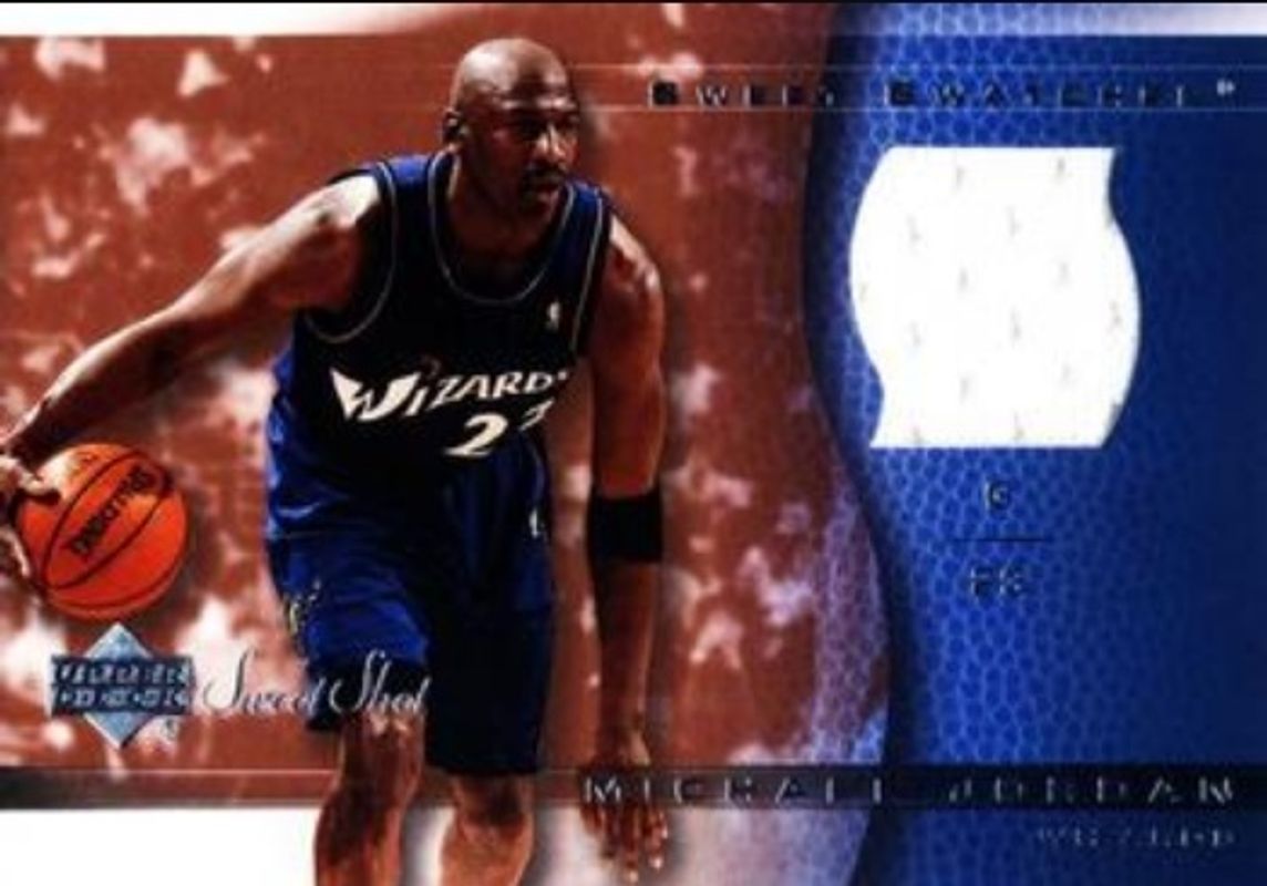 Michael Jordan 2003 Upper Deck Sweet Shot #MJ-SS Sweet Swatches RAW