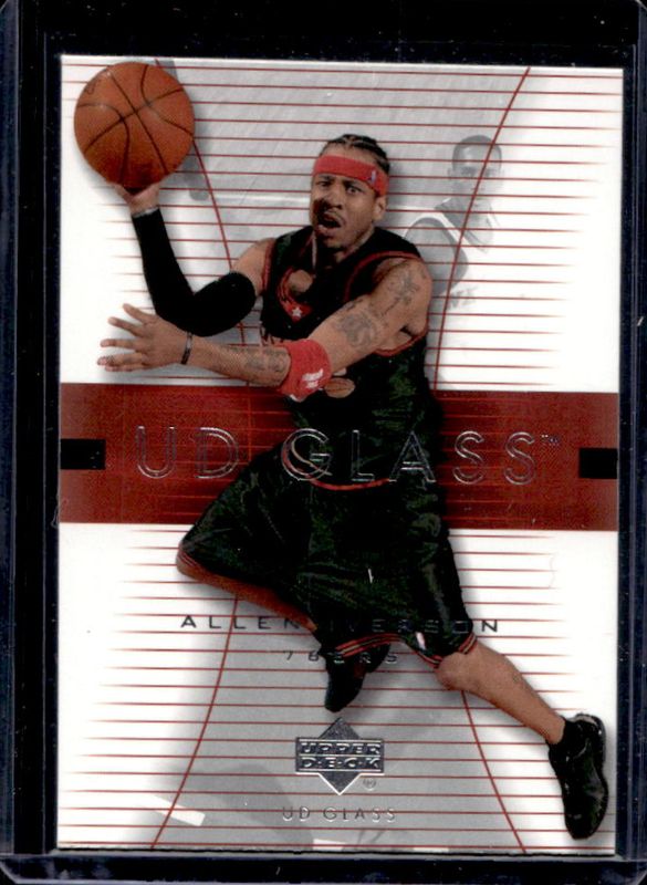 Allen Iverson 2003 Upper Deck Glass #43 2003 Upper Deck Glass /1100 RAW