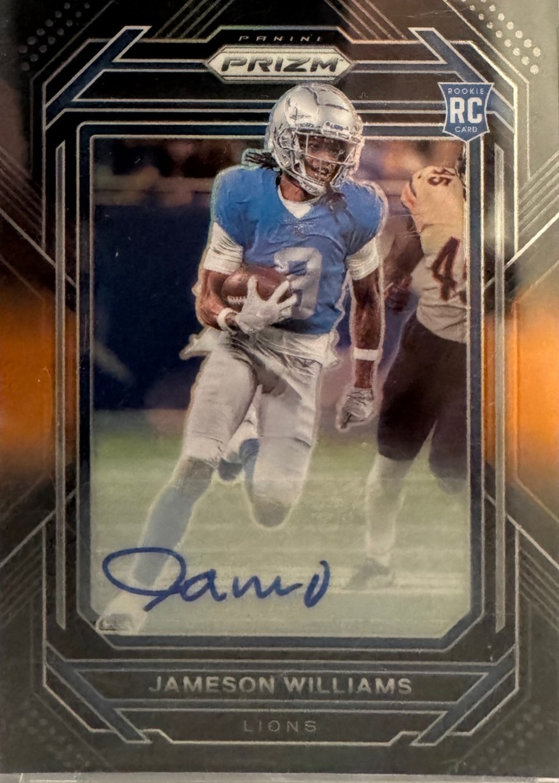 Jameson Williams 2022 Chronicles #PB-13 Prizm Black Signatures