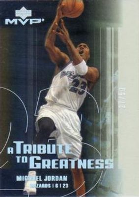 2003 Upper Deck MVP #MJ4 A Tribute to Greatness Platinum /50