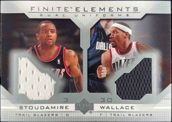 2003 Upper Deck Finite #FS4 Elements Dual Uniforms
