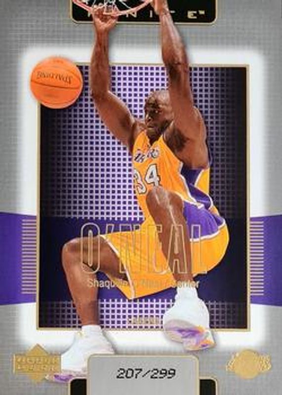 Shaquille O'Neal 2003 Upper Deck Finite #79 Gold /25 RAW