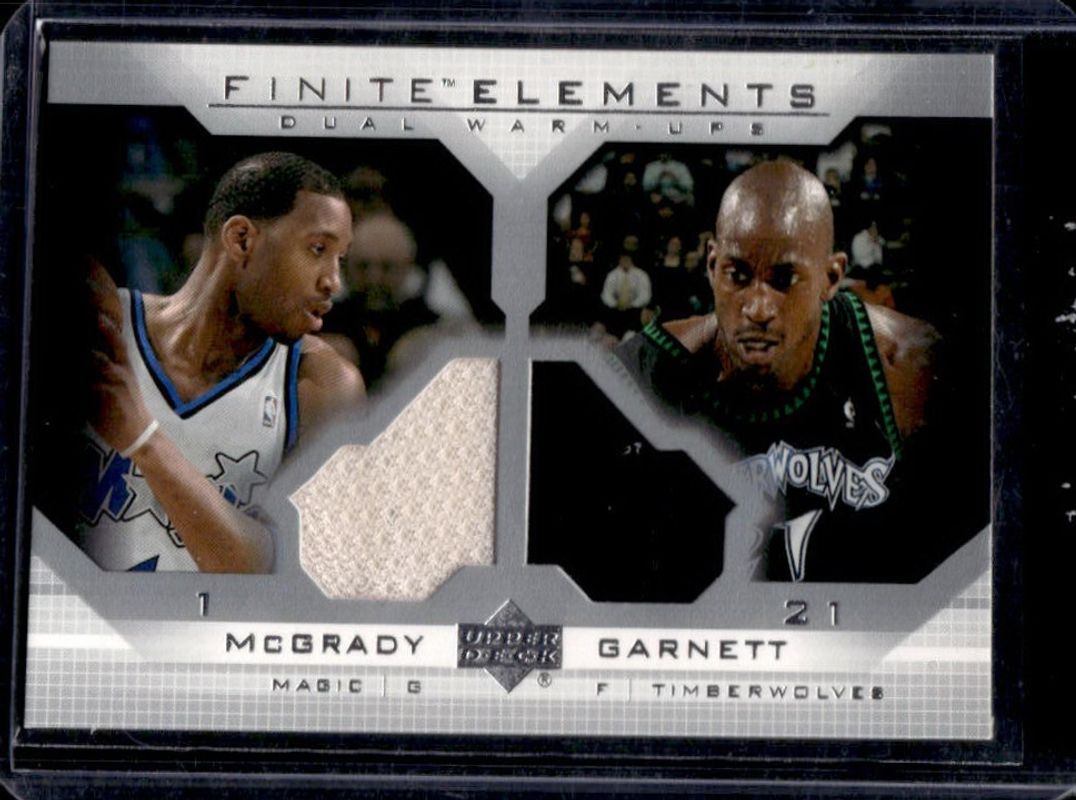 2003 Upper Deck Finite #FE10 Elements Dual Warmups /50