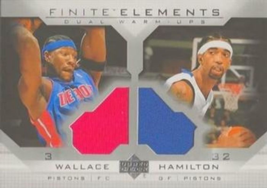 2003 Upper Deck Finite #FE23 Elements Dual Warmups /50