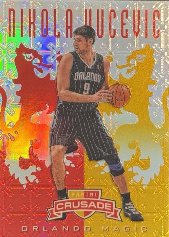2012 Crusade #14 Prizm Red & Gold /99