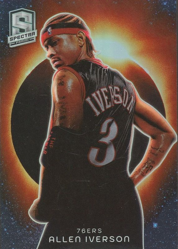 Allen Iverson 2023 Spectra #10 Solar Eclipse /(SSP) RAW