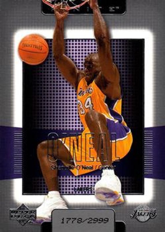 Shaquille O'Neal 2003 Upper Deck Finite #79 Base /500 RAW