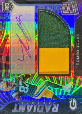 2022 Spectra #RAD-RDO Radiant Rookie Patch Signatures - Neon Purple /30