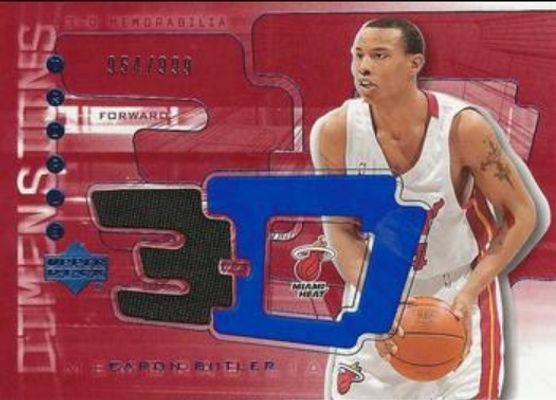 2003 Upper Deck Triple Dimensions #3DW31 3-D Warmups /999