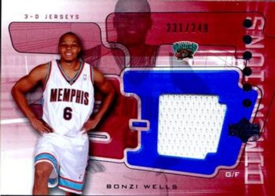 2003 Upper Deck Triple Dimensions #3DJ30 3-D Jerseys /249