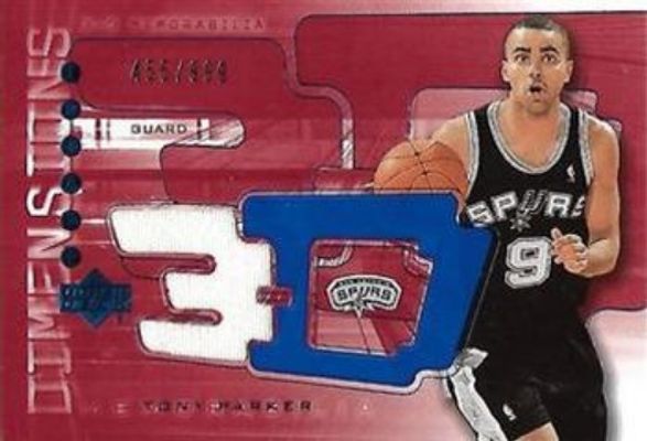 2003 Upper Deck Triple Dimensions #3DW37 3-D Warmups /999