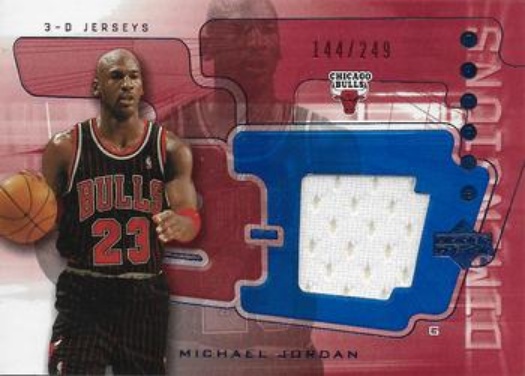 Michael Jordan 2003 Upper Deck Triple Dimensions #3DJ36 3-D