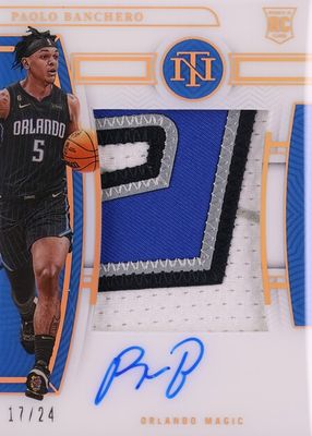 2022 National Treasures #110 Rookie Patch Auto - Gold FOTL /24