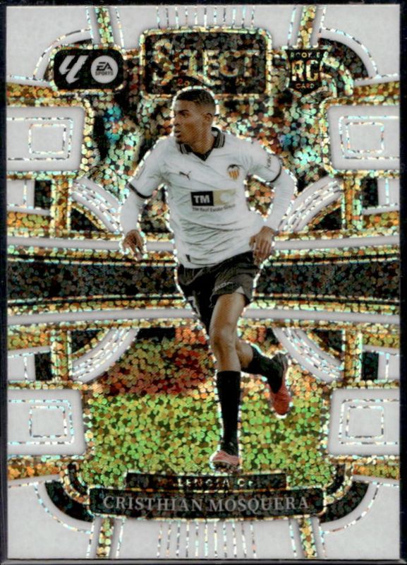 Mosquera 2023 Select La Liga #95 White Sparkle RAW
