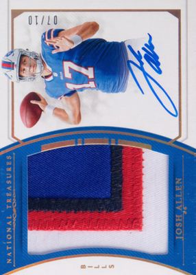 2018 National Treasures #RMS-JA Rookie Material Signatures - Holo Gold (/10)