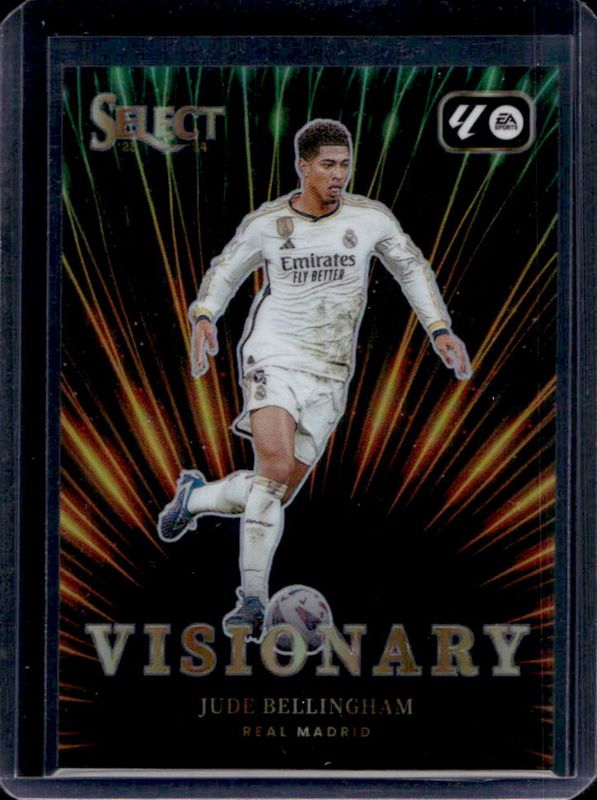 Jude Bellingham 2023 Select La Liga #10 Visionary RAW