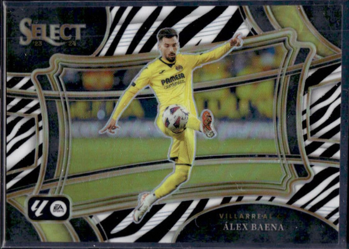 Alex Baena 2023 Select La Liga #225 Zebra /25 RAW