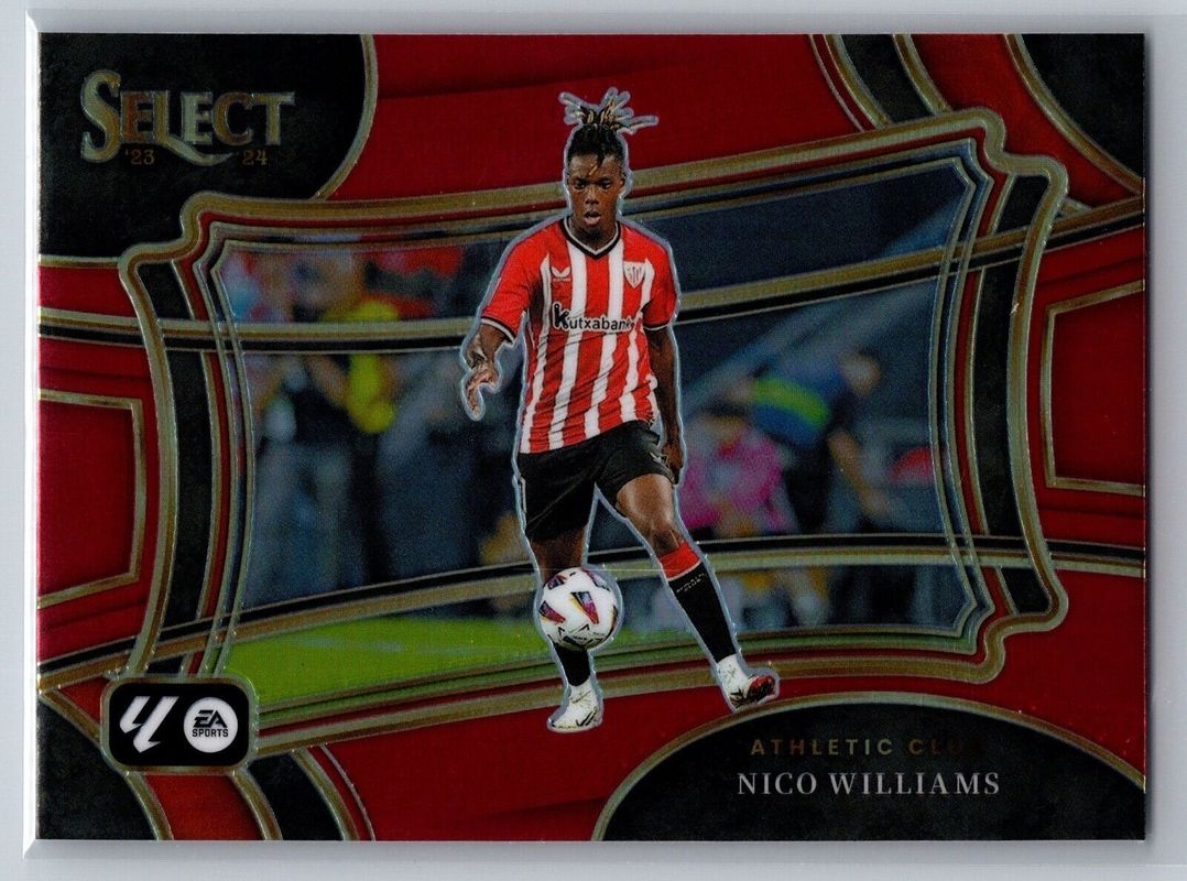 Nico Williams 2023 Select La Liga #235 Red RAW