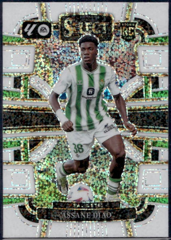 2023 Select La Liga #64 White Sparkle