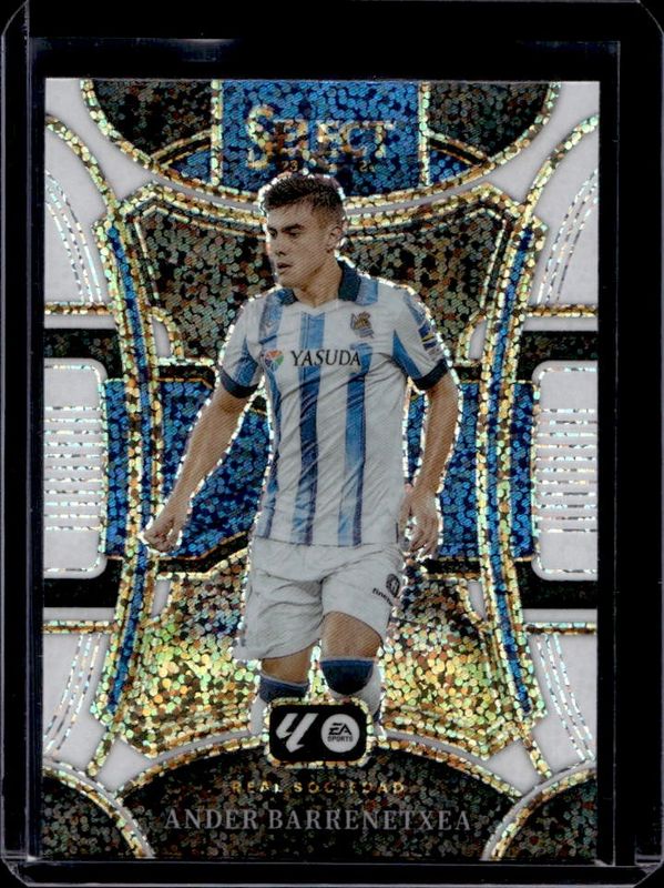 2023 Select La Liga #176 White Sparkle