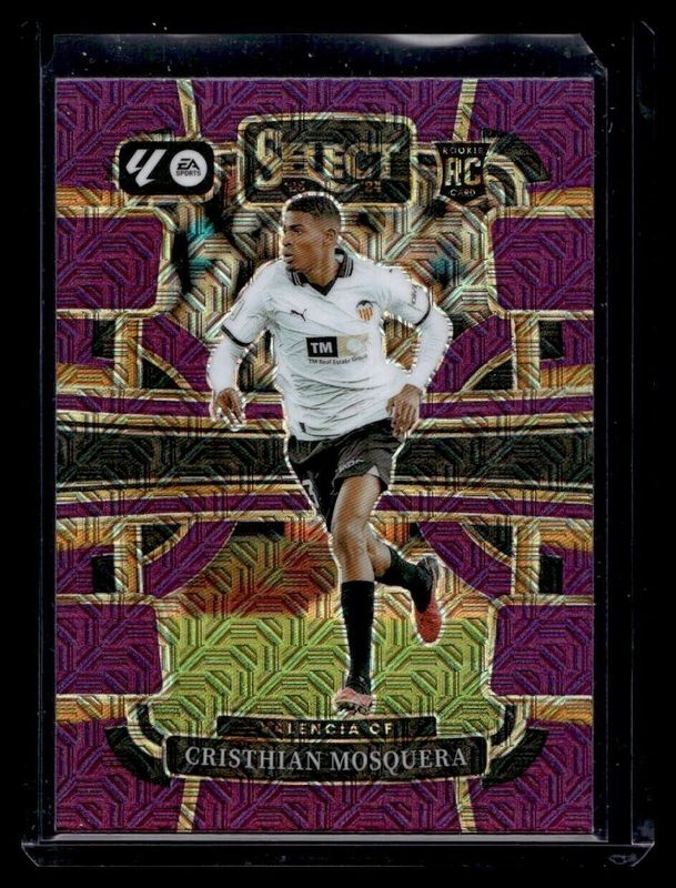 Mosquera 2023 Select La Liga #95 Purple Mojo RAW