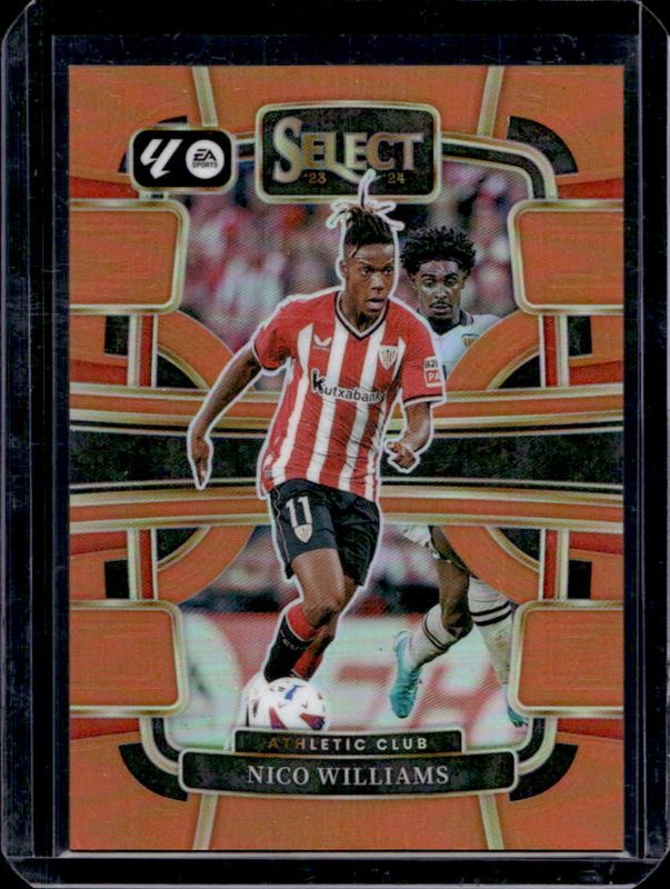 Nico Williams 2023 Select La Liga #3 Orange /49 RAW