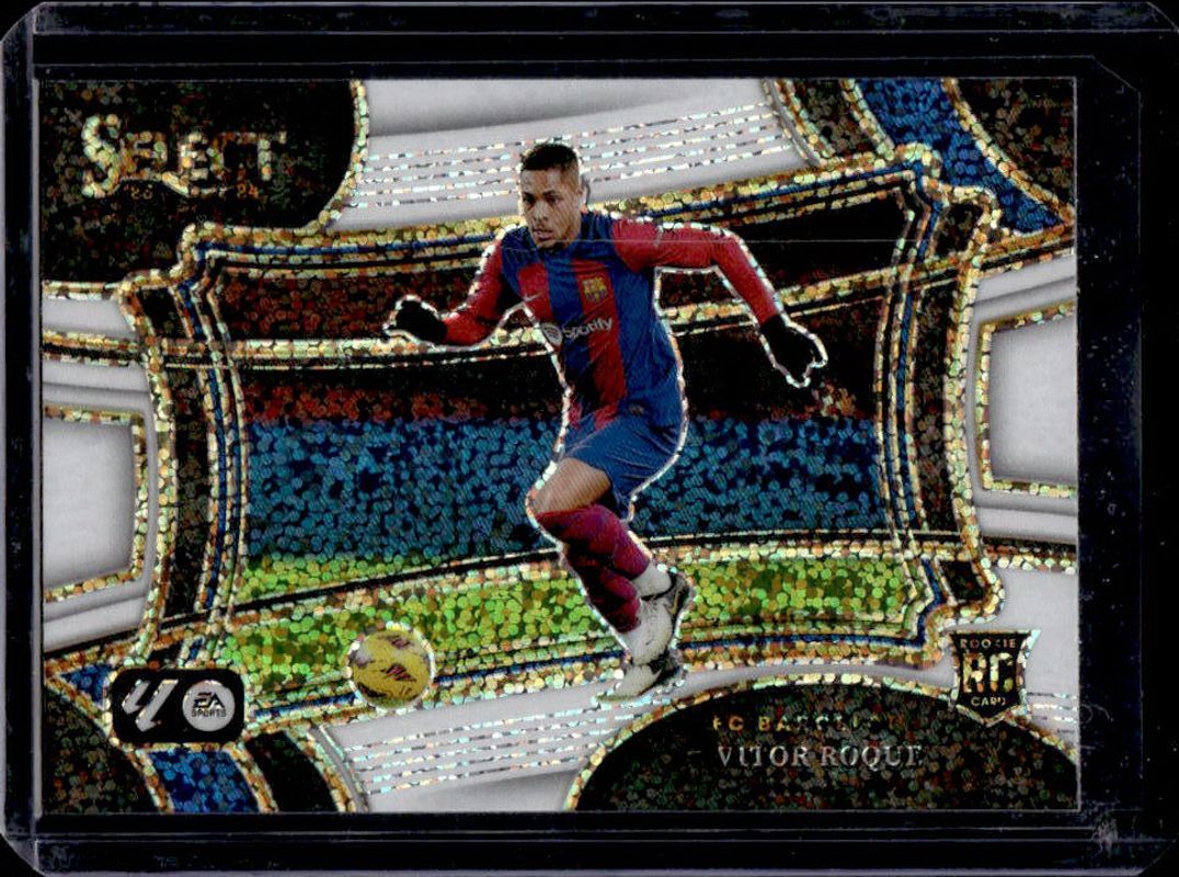 Vitor Roque 2023 Select La Liga #234 White Sparkle Rookie RAW