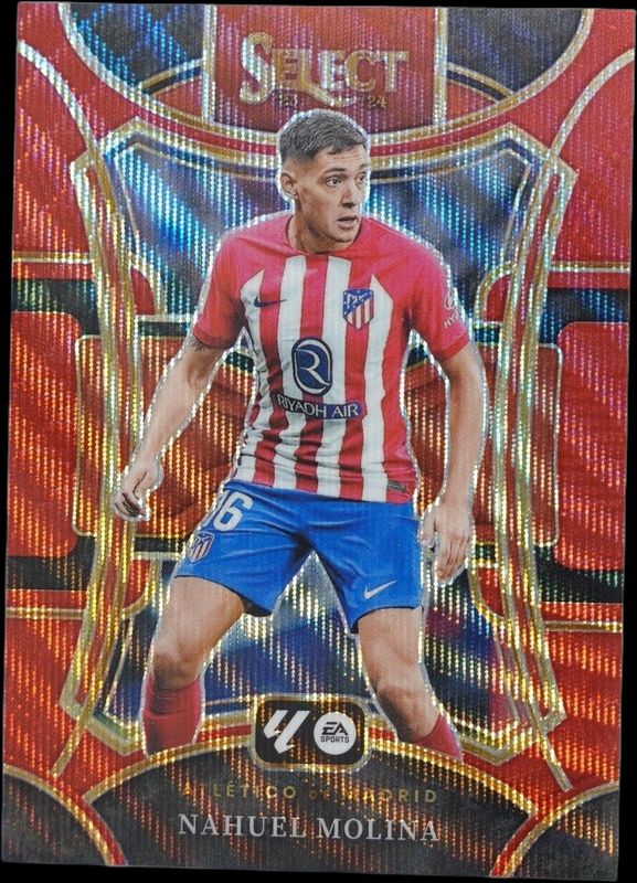 Nahuel Molina 2023 Select La Liga #115 Red Wave /65 RAW