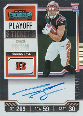 2023 Contenders #105 Rookie Ticket Auto - Playoff Ticket /149