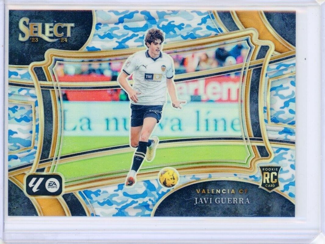 Javi Guerra 2023 Select La Liga #247 Winter Camo /99 Rookie RAW