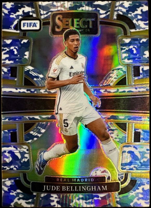 Jude Bellingham 2023 Select La Liga #209 Winter Camo /99 RAW