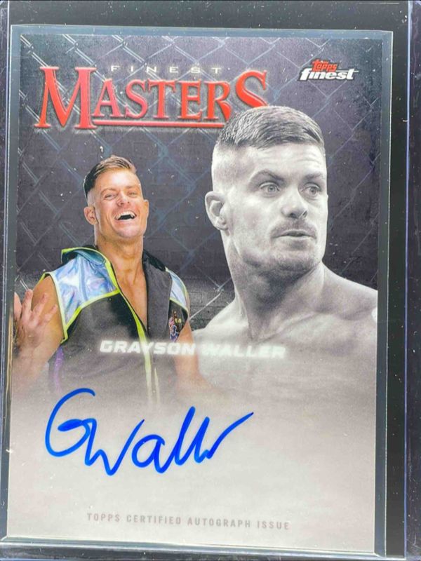2025 Topps Finest WWE #FM-GWL Masters Autographs