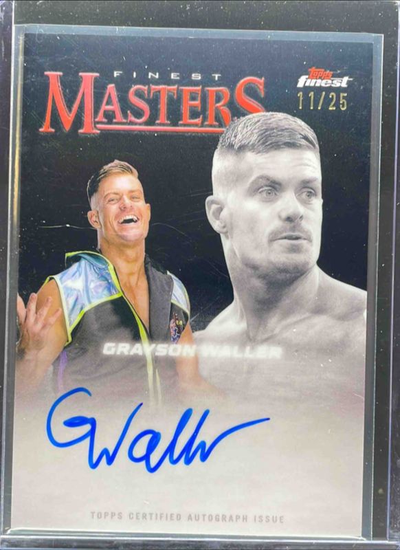 2025 Topps Finest WWE #FM-GWL Masters Autographs - Black Refractor /25