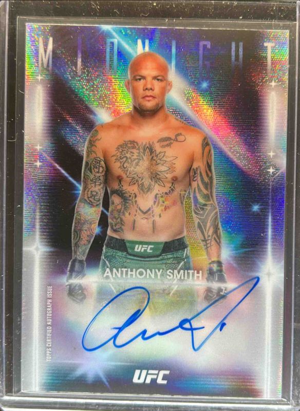2025 Topps Midnight UFC #GRG-AS Glimmer Graphs - Moon Beam