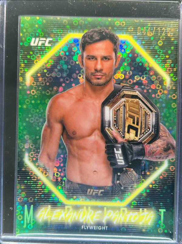 Alexandre Pantoja 2025 Topps Midnight UFC #67 Morning /125 RAW