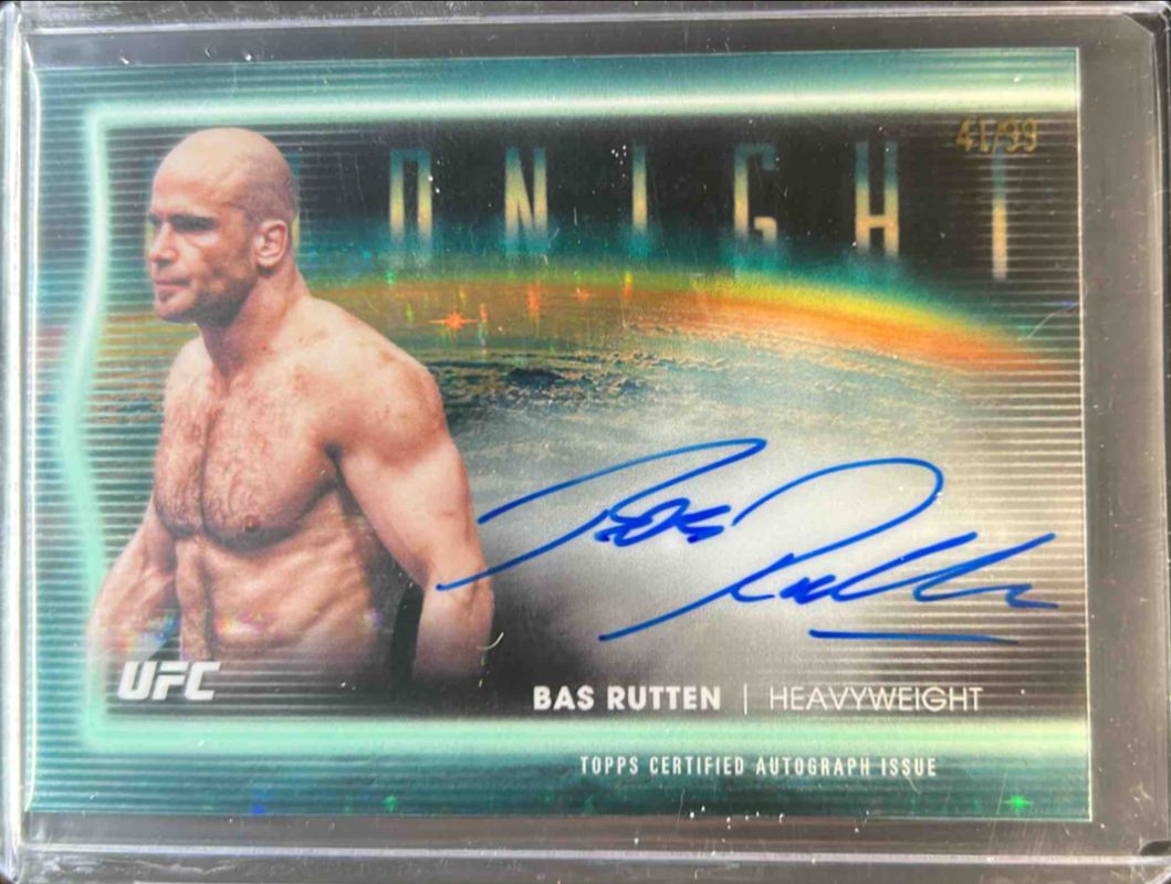 2025 Topps Midnight UFC #HNS-BR Horizon Signatures - Twilight /99