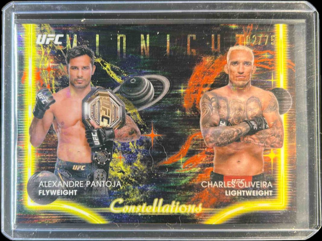Alexandre Pantoja 2025 Topps Midnight UFC #CS-4 Constellations - Dusk /75 RAW